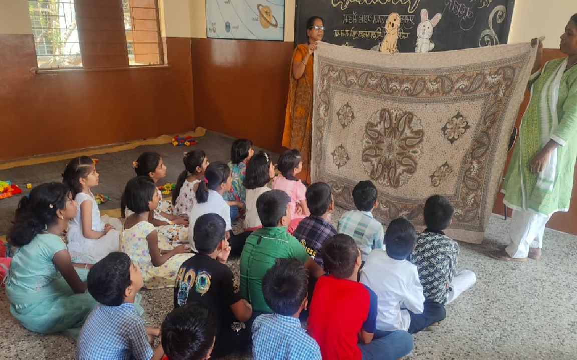 Sankrant Kite Greeting Card Making