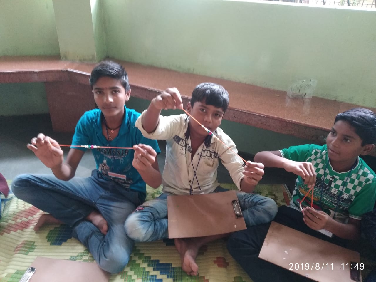 rakhi making